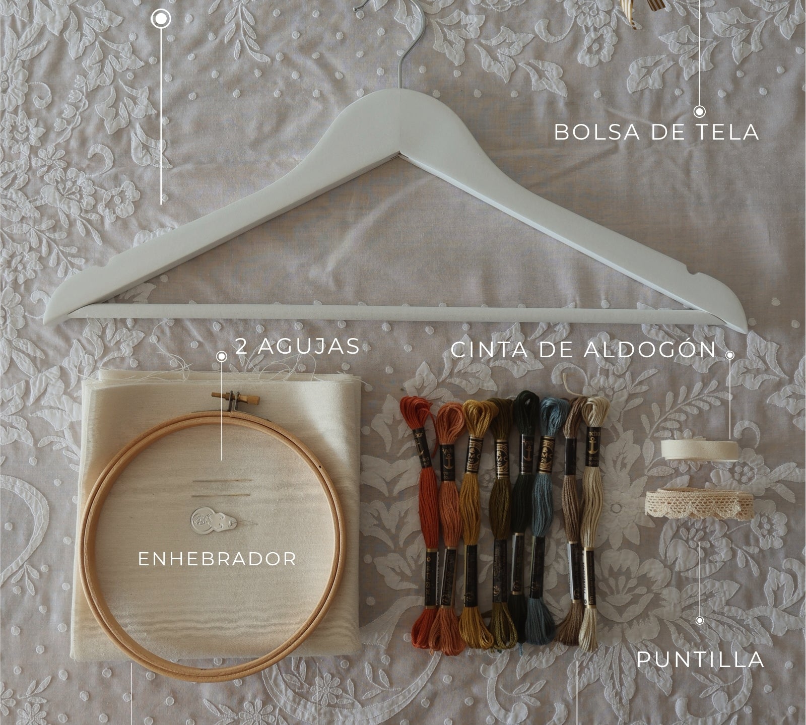 Kit de percha de novia