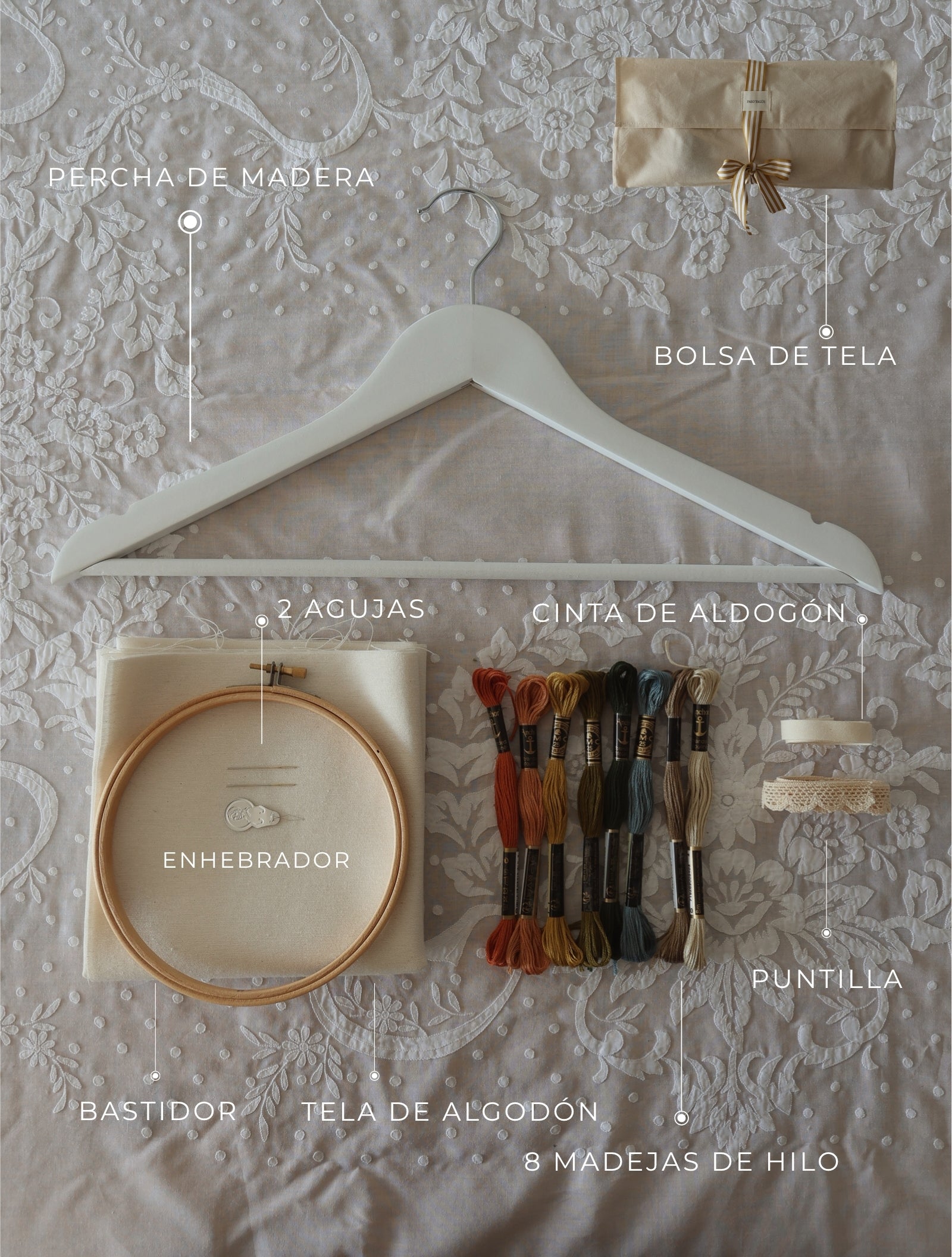 Kit de percha de novia