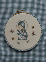 Plantilla de bordado - Virgencita