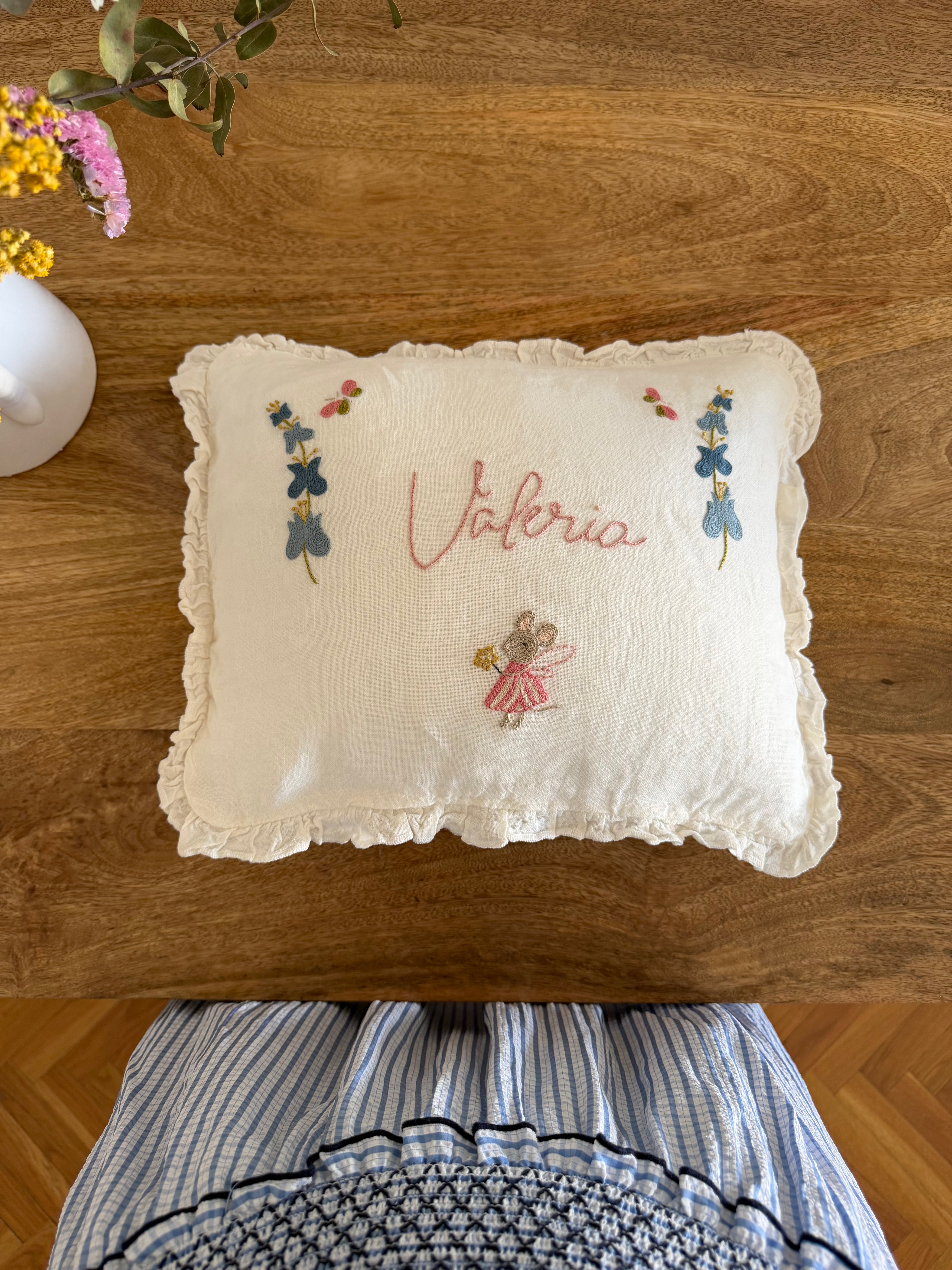 Plantilla de bordado - Cojín infantil